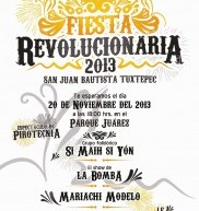 Ayuntamiento de Tuxtepec  invita a la gran “Fiesta Revolucionaria”