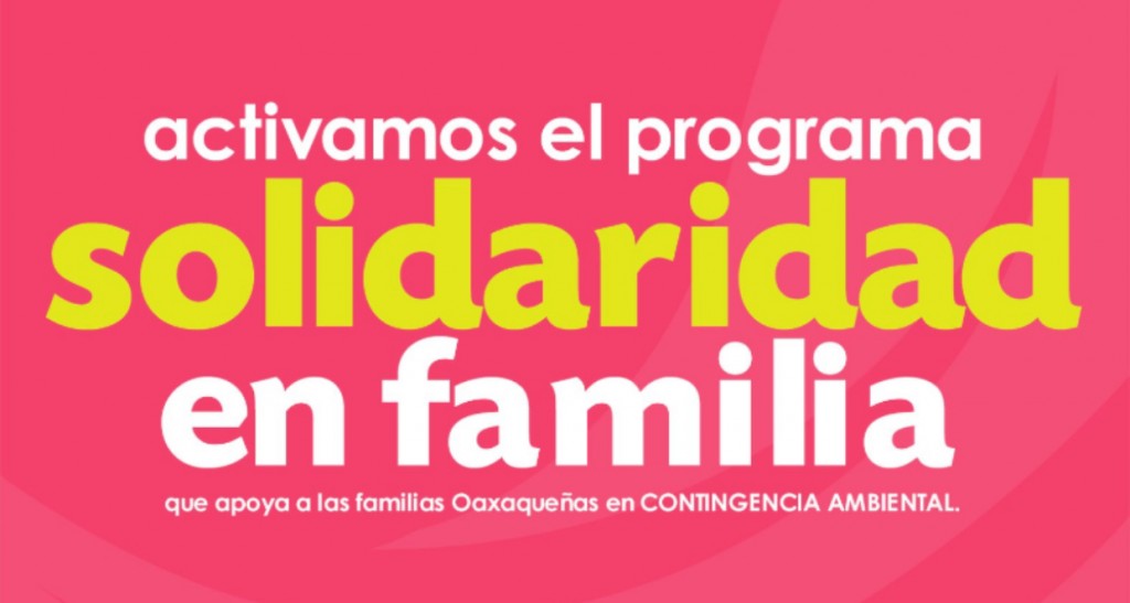 SOLIDARIDAD EN FAMILIA