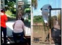 Por daños en su estructura Gobierno Municipal cierra Puente Colgante de San Bartolo