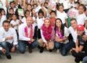 Ivette Morán de Murat encabeza el Programa “Juntos” en el municipio de Santo Domingo Teojomulco