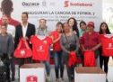 En conjunto con Scotiabank, Ivette Morán de Murat inaugura cancha de fútbol 7 en la unidad deportiva “El Tequio”