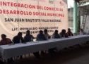 Instala Rey Magaña Consejo de Desarrollo Social Municipal