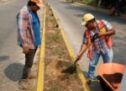 Continúa embellecimiento de los bulevares de Tuxtepec