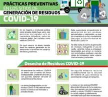 La Semaedeso da a conocer las medidas del manejo preventivo de los residuos COVID-19