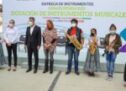 Entrega AMH instrumentos musicales a  bandas infantiles y juveniles de la entidad