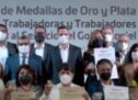 Reconoce Gobierno de Oaxaca a trabajadoras y trabajadores de base por 20, 25 y 29 años al servicio de los tres poderes del Estado