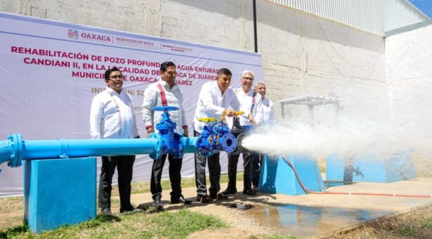 Mejora Gobierno del Estado infraestructura hídrica y alcantarillado en zona metropolitana de Oaxaca