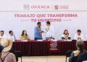 Lleva Salomón Jara Trabajo que Transforma tu Municipio a Santa Inés del Monte