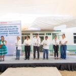 Inaugura Gobernador Salomón Jara Centro de Salud en San Gabriel Mixtepec